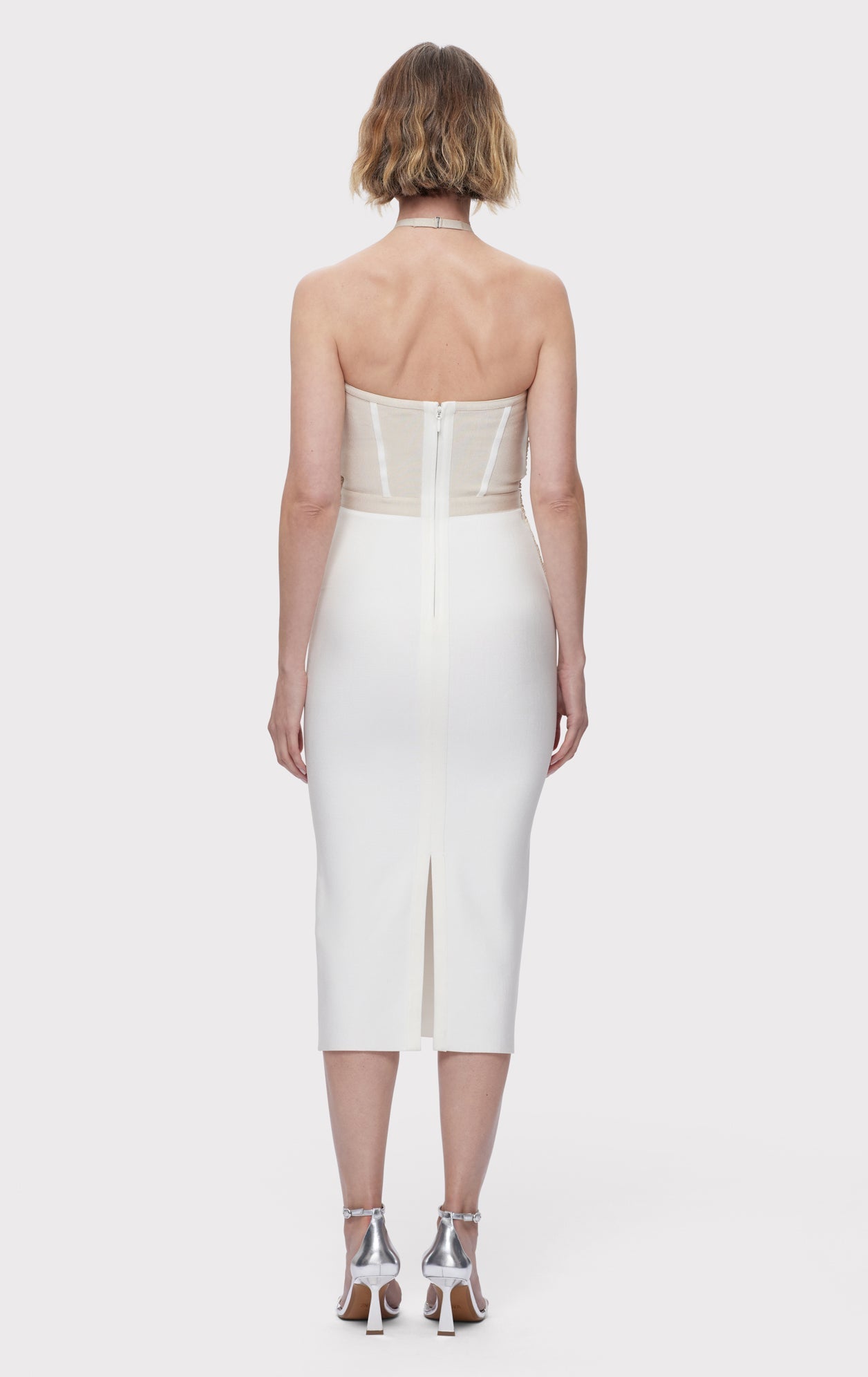 The Addison Dress | Chalk Alabaster