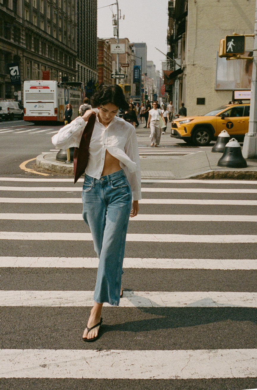 AMO Denim | Frida Crop in Smitten