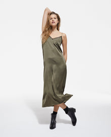 Long Khaki Dress | Women | Algue