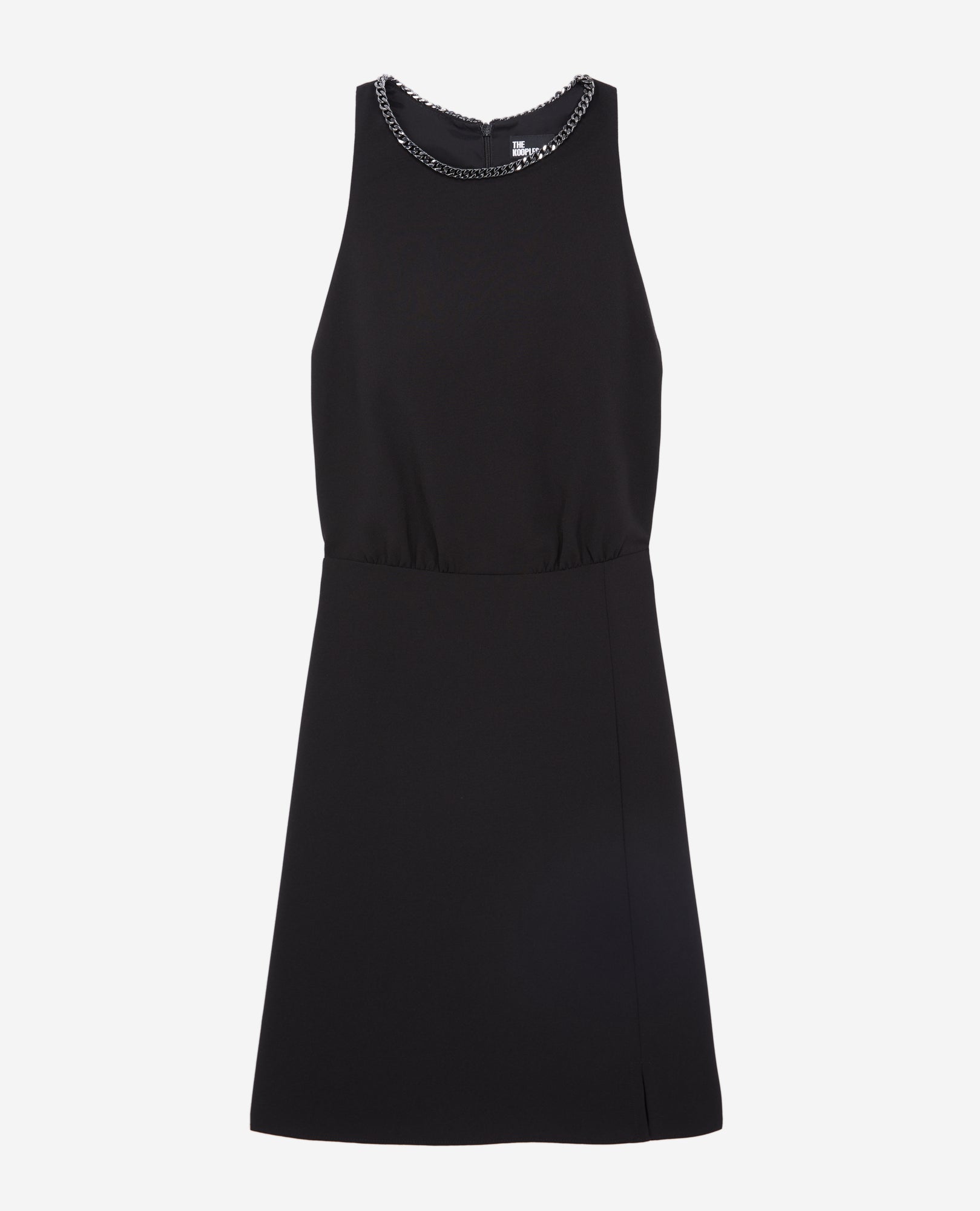 Short Crepe Dress | Women | Black