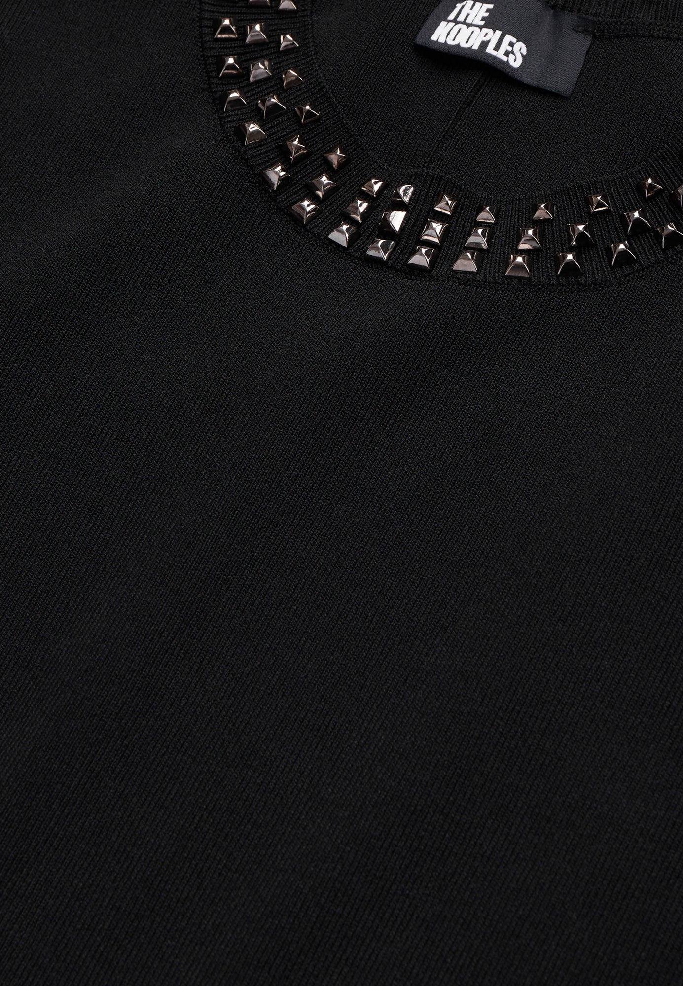 Short Dress With Spikes | Women | Black