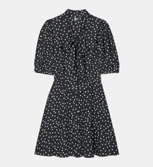 Short Polka Dot Dress | Women | Black x White