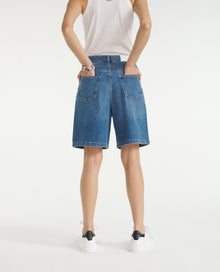 Shorts With Cuffs | Women | Blue Denim