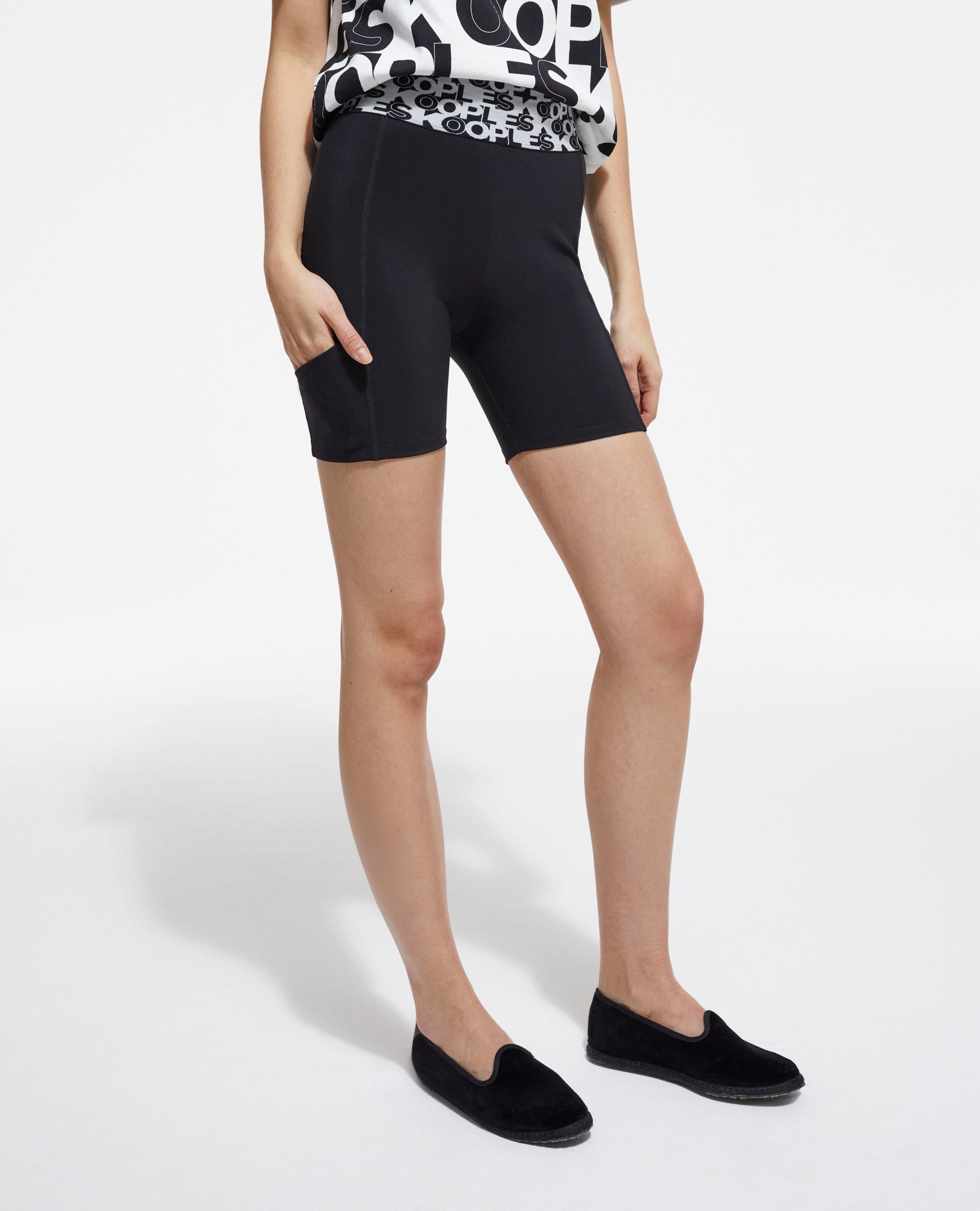 Technical Cycling Shorts With Logo | Women | Black