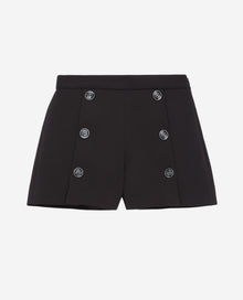 Crepe Shorts | Women | Black