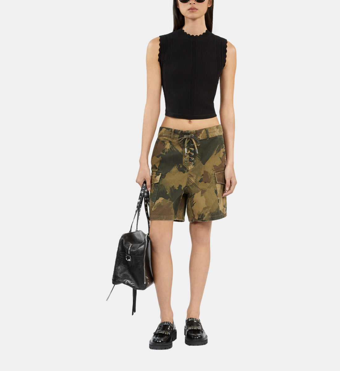 Denim Shorts | Women | Camouflage