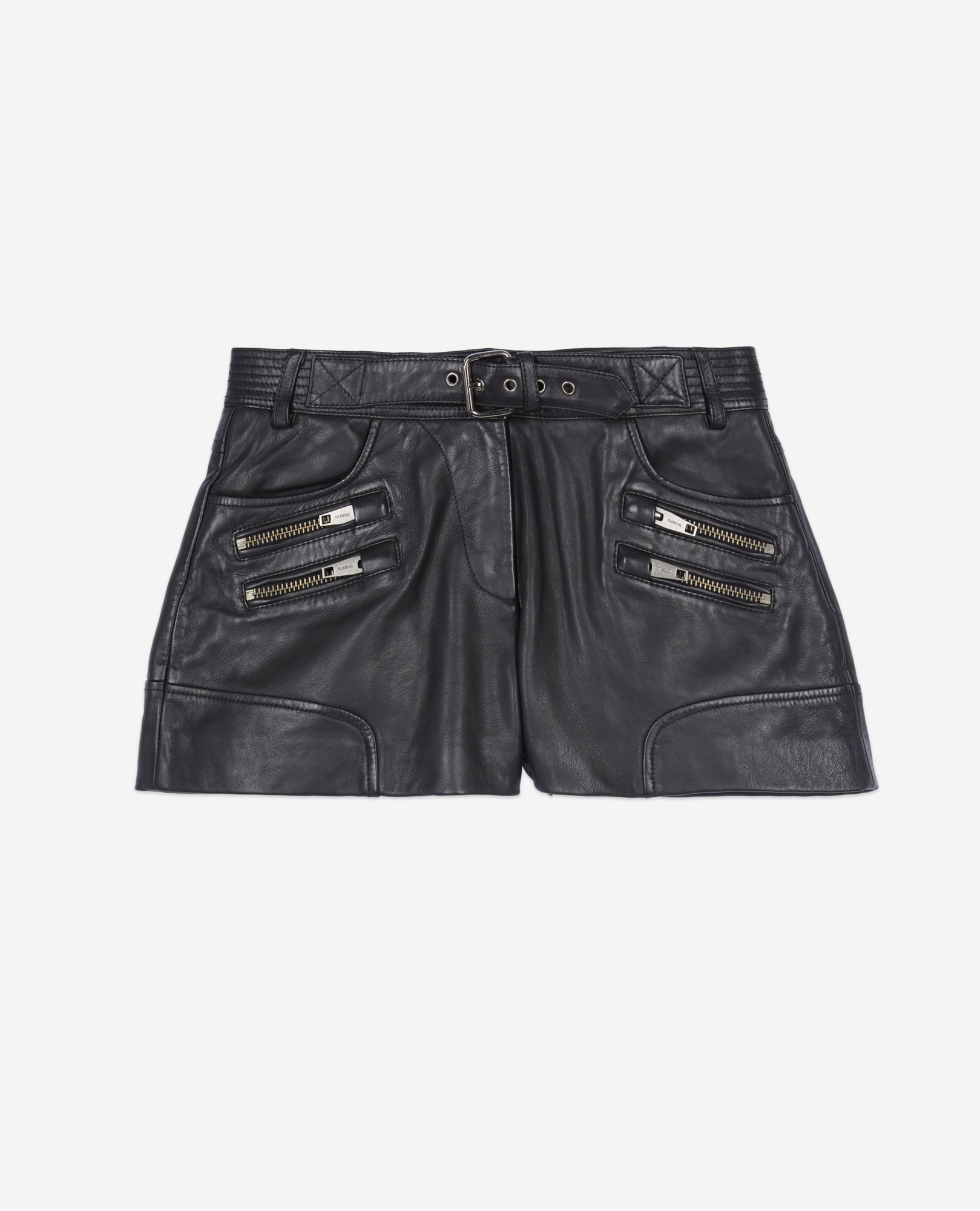 Leather Shorts | Women | Black