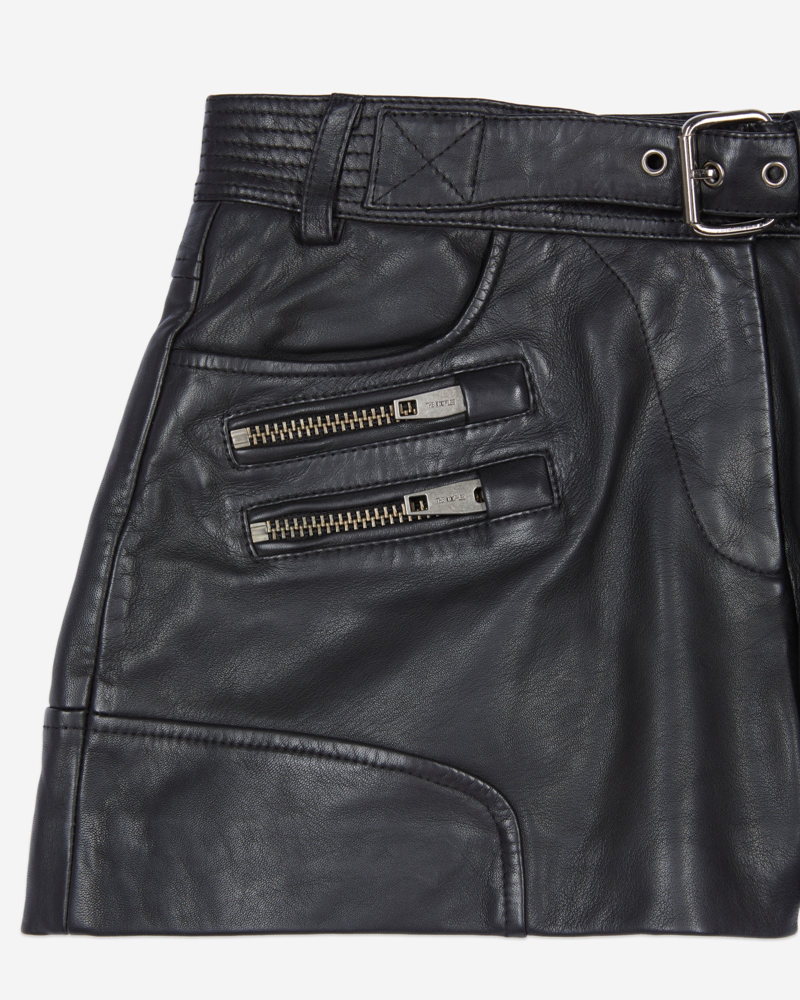 Leather Shorts | Women | Black