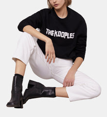 The Kooples Logo Sweatshirt | Women | Black