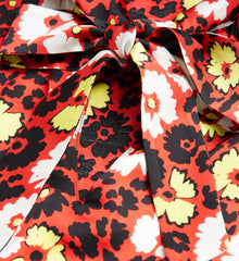 Floral Print Top | Women | Red x Yellow