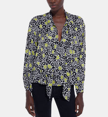 Floral Top | Women | Ecru x Yellow