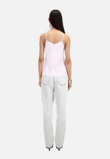 Camisole With Lace Details | Women | Pale Pink