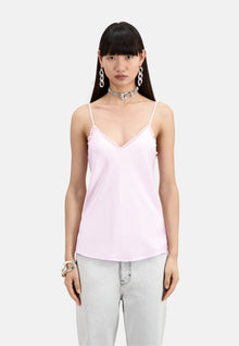 Camisole With Lace Details | Women | Pale Pink