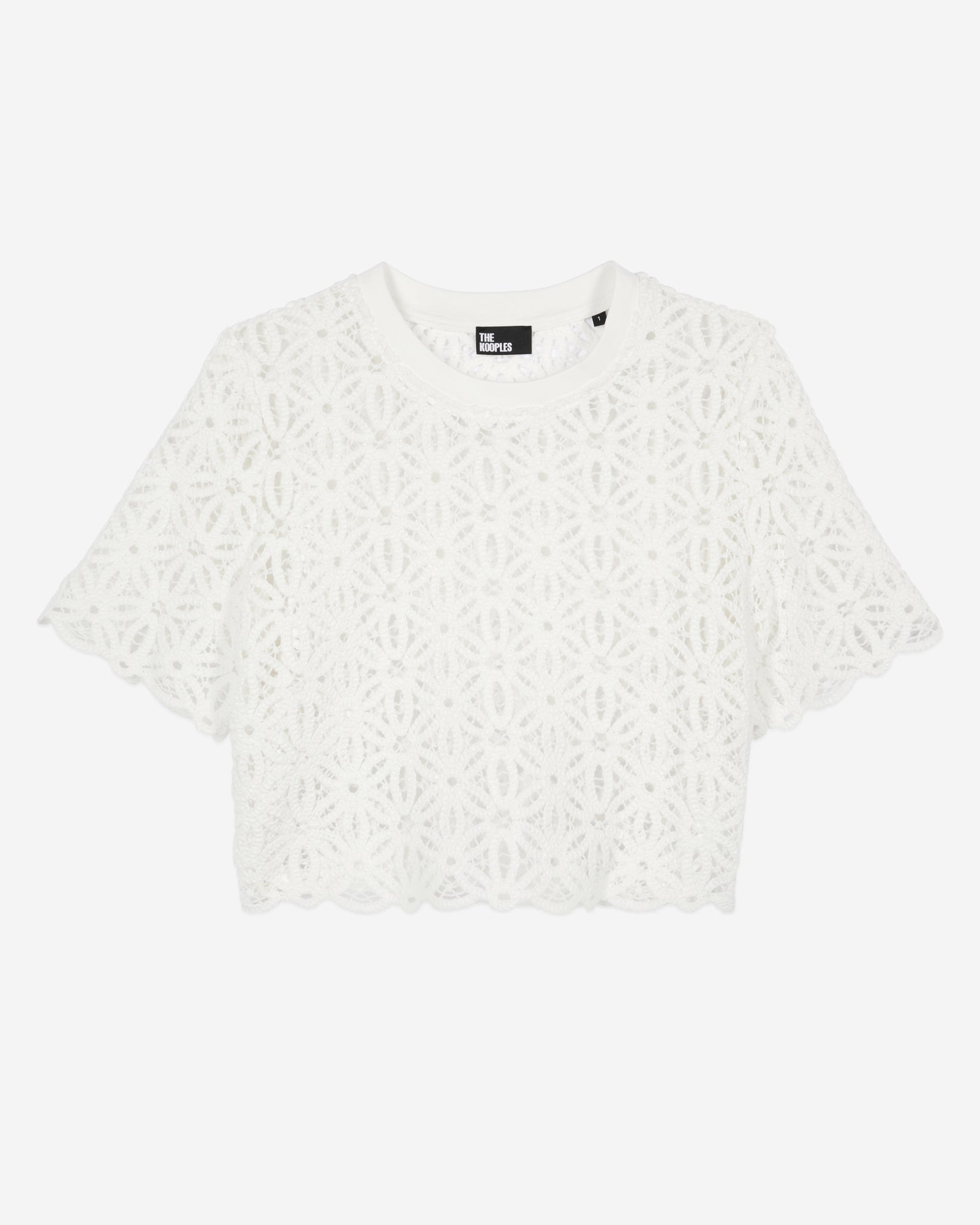 Guipure Top | Women | White