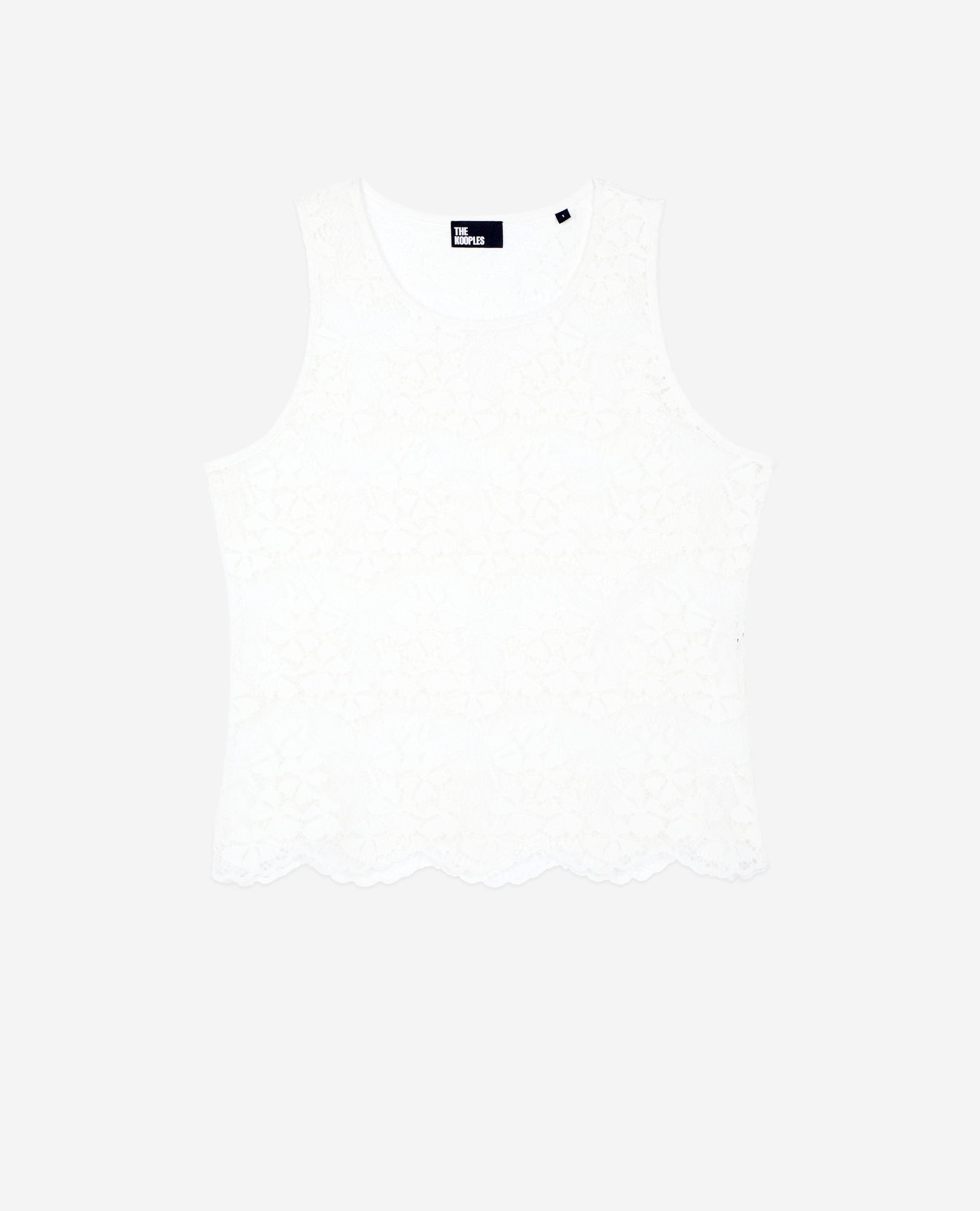 Lace Top | Women | Ecru