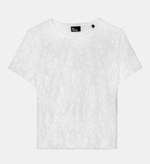 Lace Top | Women | Ecru