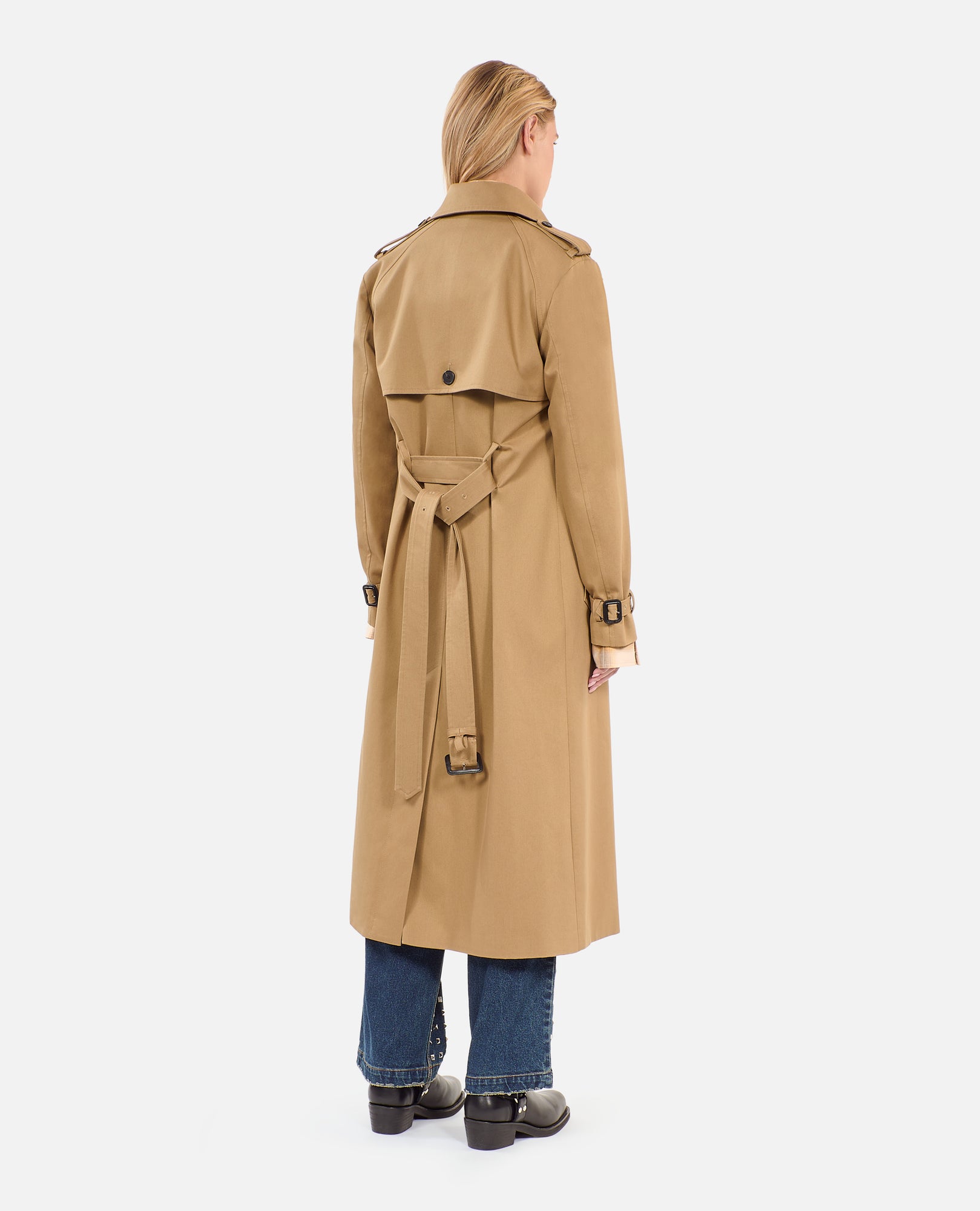 Long Trench Coat | Women | Beige