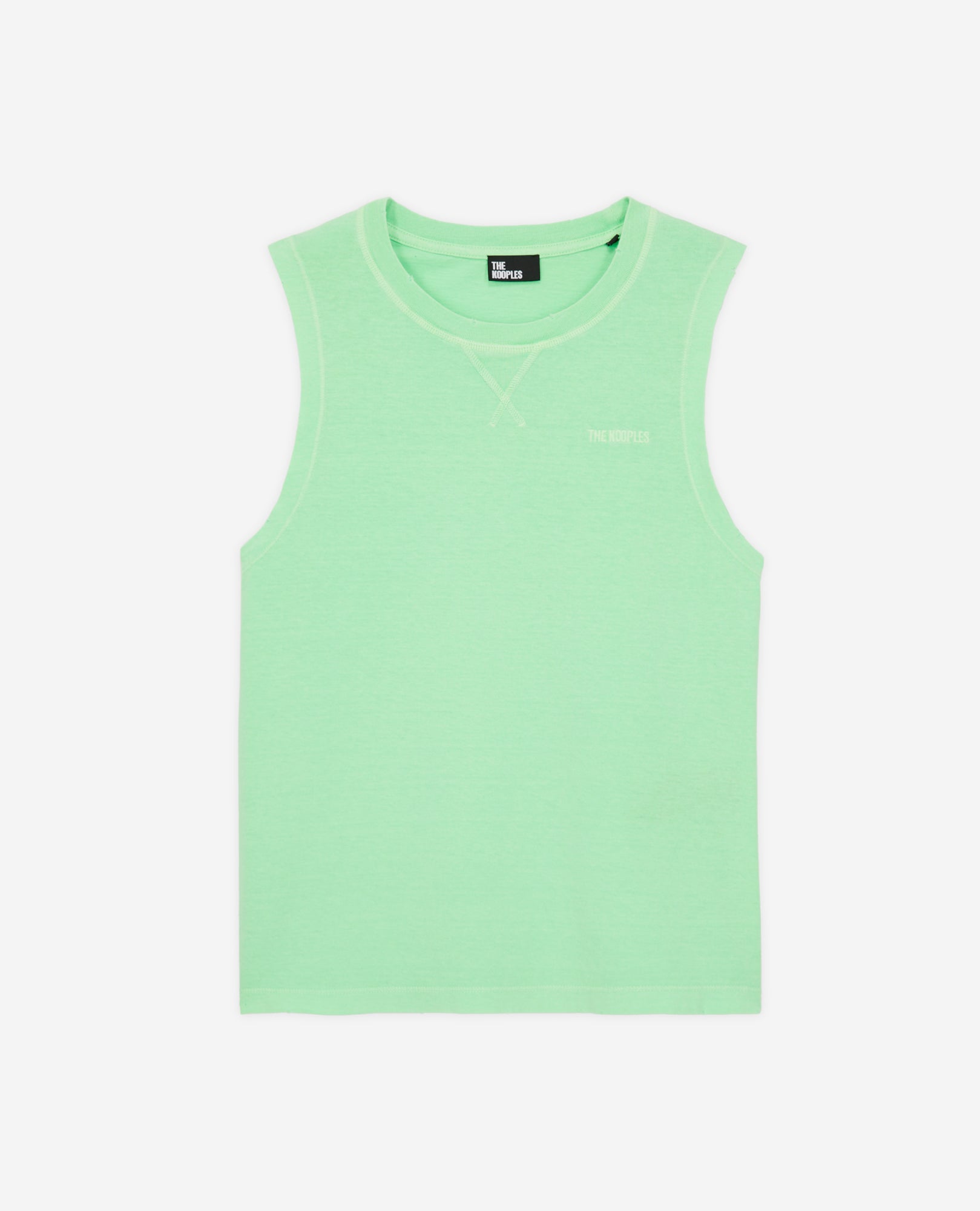 Fluorescent Green T-Shirt With Logo | Women | Vert Fluo