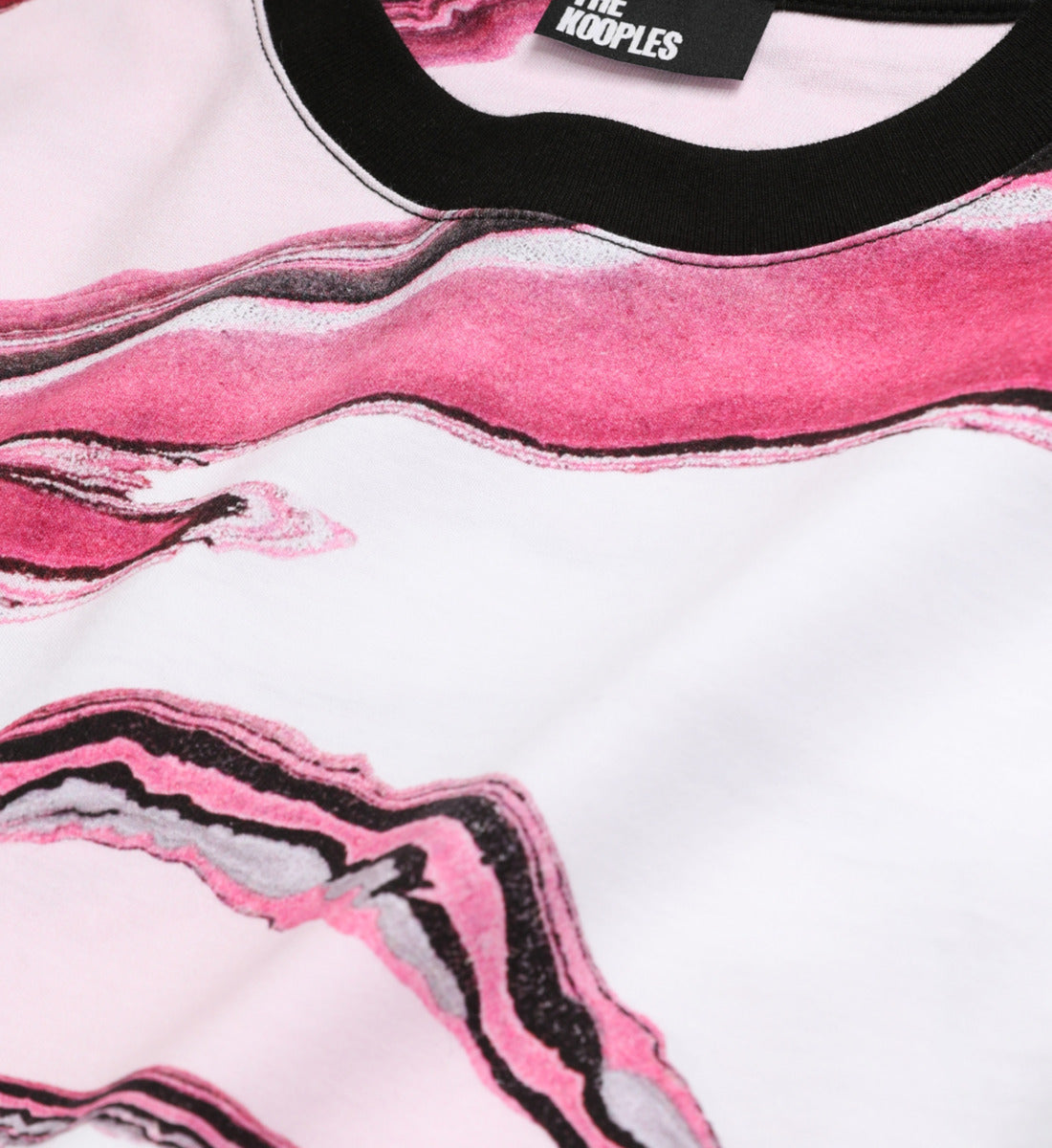 Printed T-Shirt | Women | White Pink