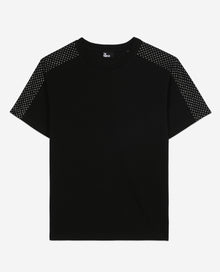 T-Shirt With Rhinestones | Women | Black