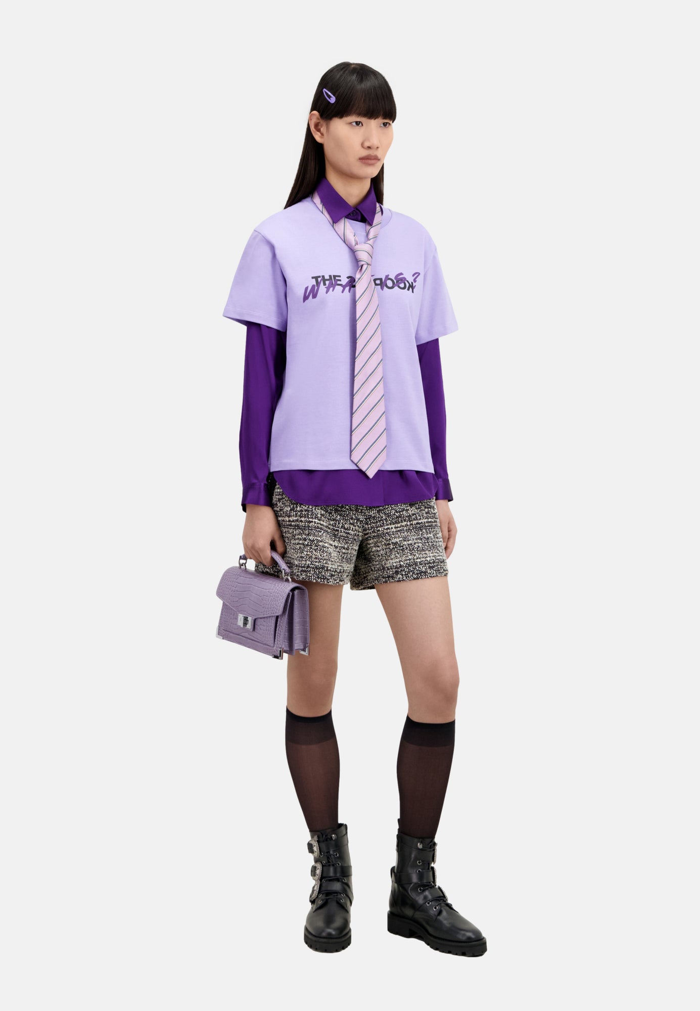 What Is Mauve T-Shirt | Women | Light Purple