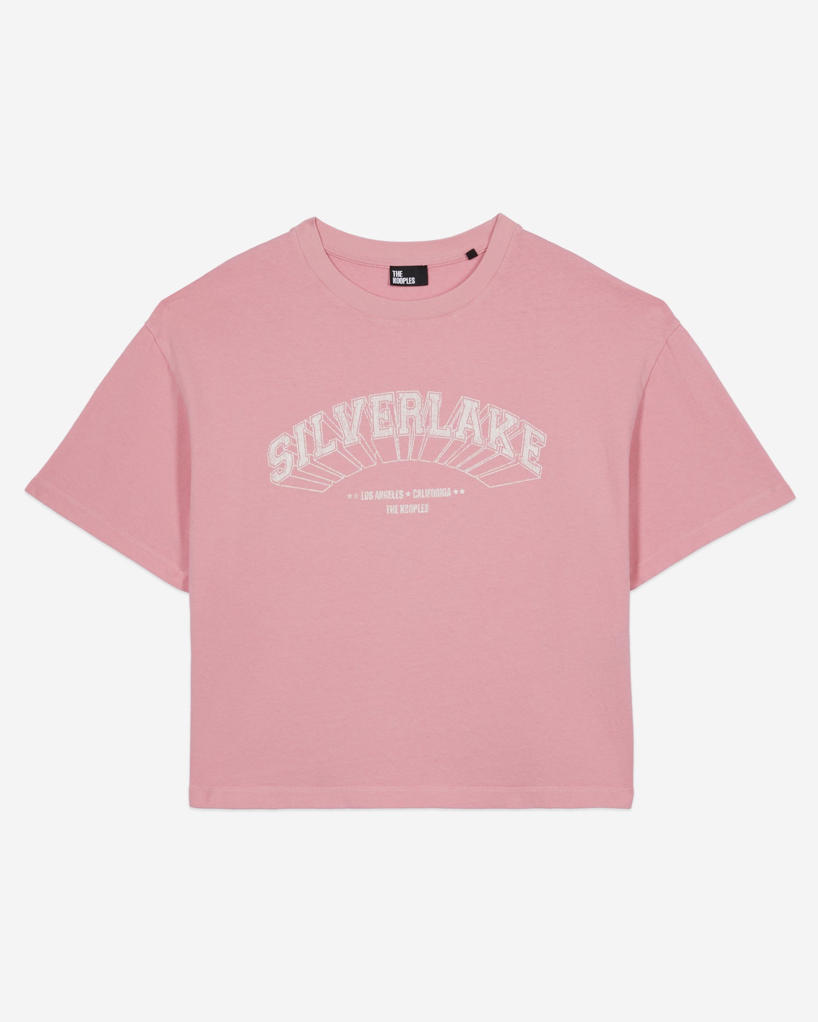 Light T-Shirt With Silverlake Serigraphy | Women | Sweet Pink