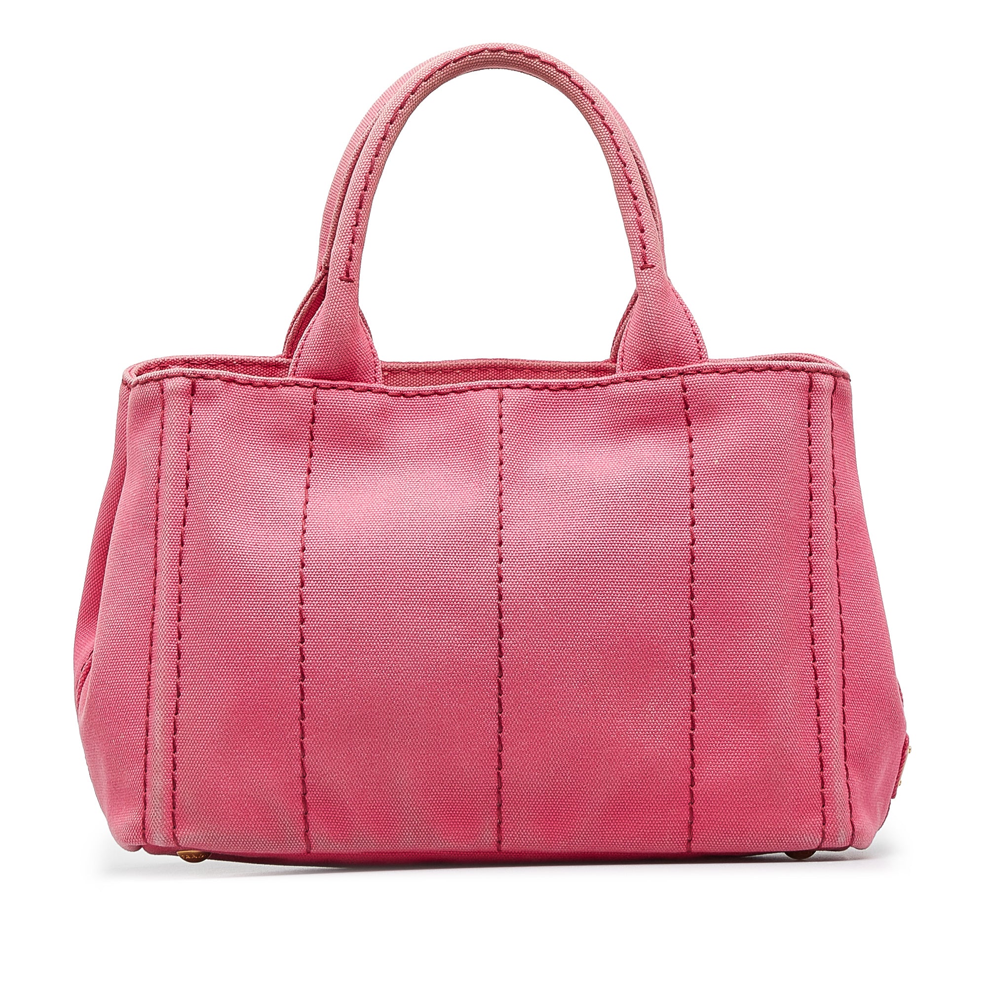 Prada Pre-Owned Canapa Logo Satchel | Women | Pink