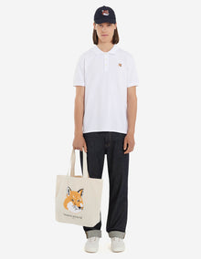 Unisex | Fox Head Patch Classic Polo | White
