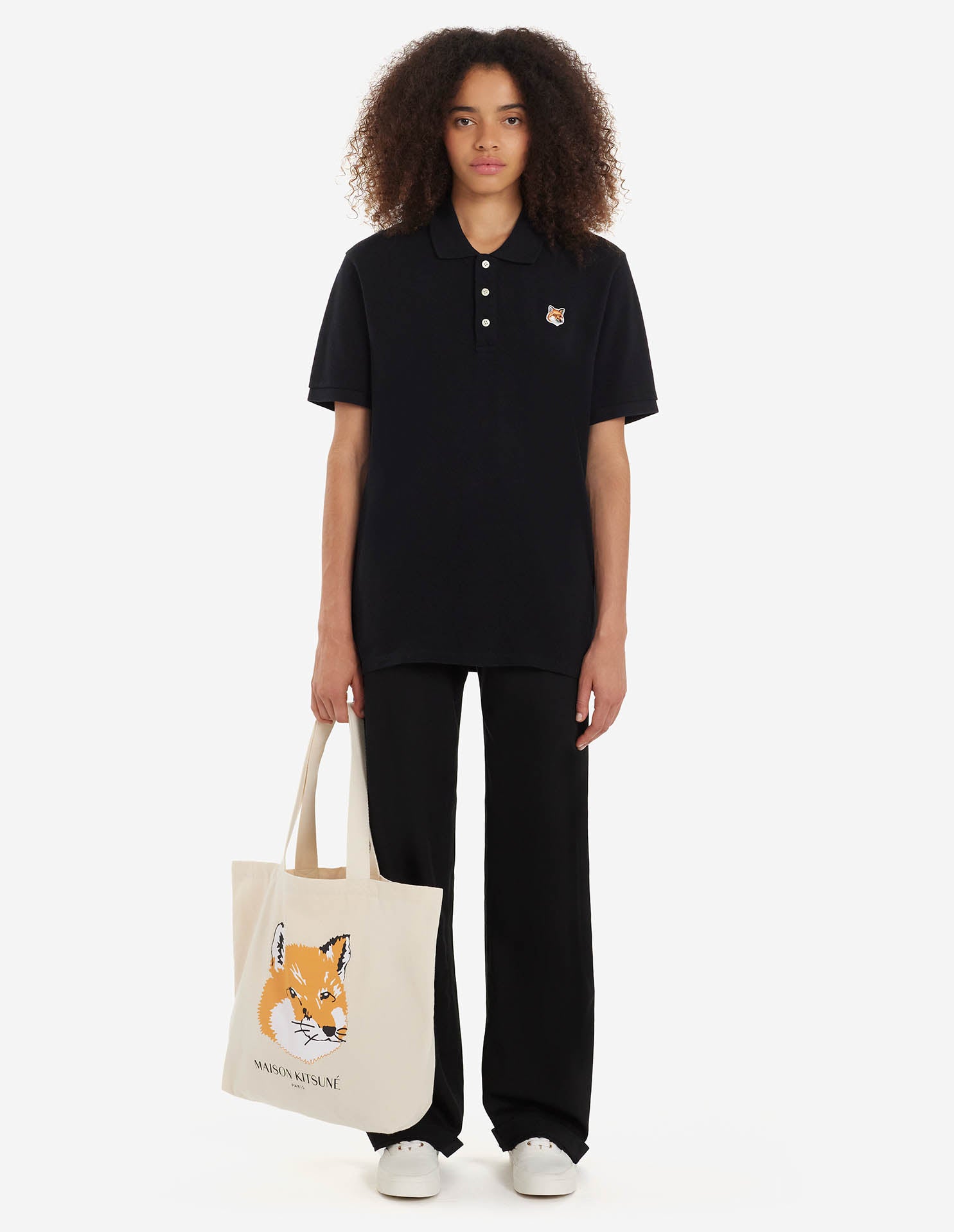 Unisex | Fox Head Patch Classic Polo | Black