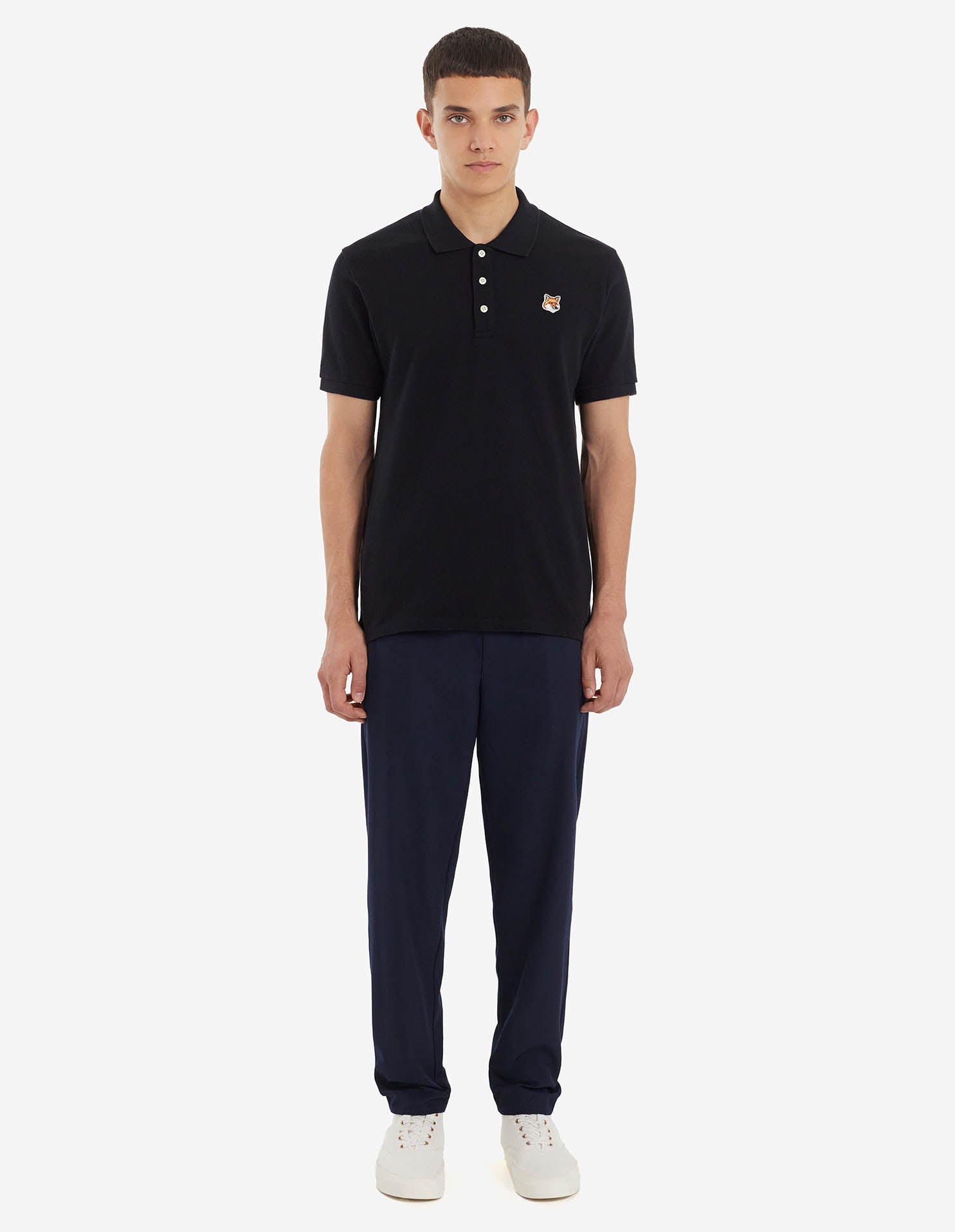 Unisex | Fox Head Patch Classic Polo | Black