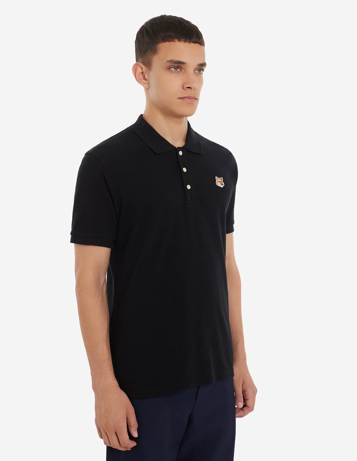 Unisex | Fox Head Patch Classic Polo | Black