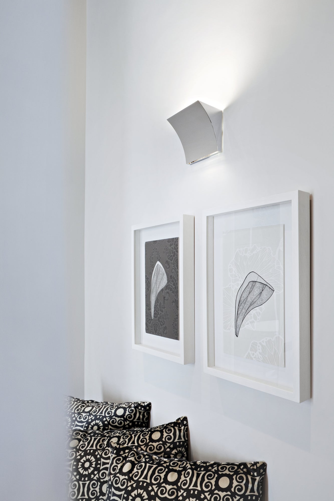 Pochette Wall Up/Down LED | Chrome