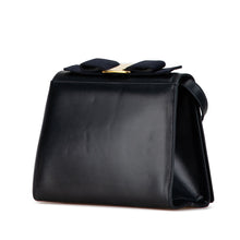 Ferragamo | Pre-Owned Vara Bow Leather Crossbody | Black