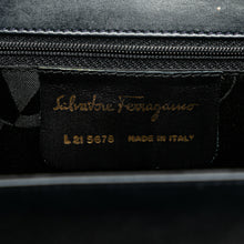 Ferragamo | Pre-Owned Vara Bow Leather Crossbody | Black