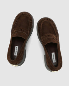 Womens | Fuse Suede Loafer | Brown