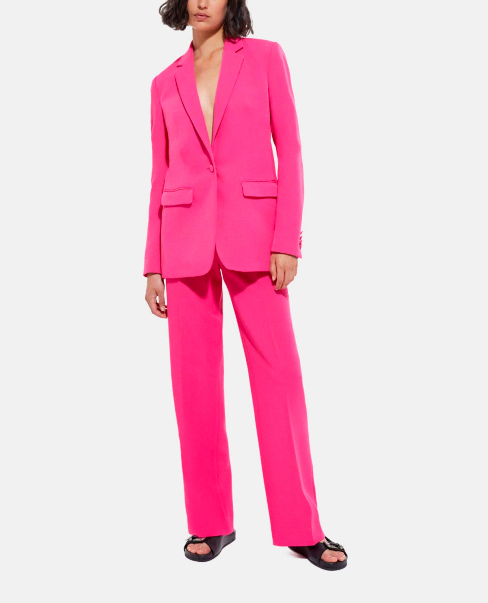 Vibrant Formal Jacket | Women | Pink