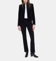 Velvet Jacket | Women | Black