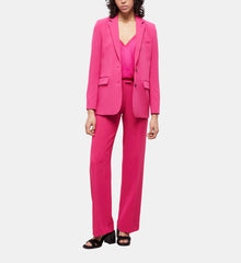 Crêpe Suit Jacket | Women | Pink