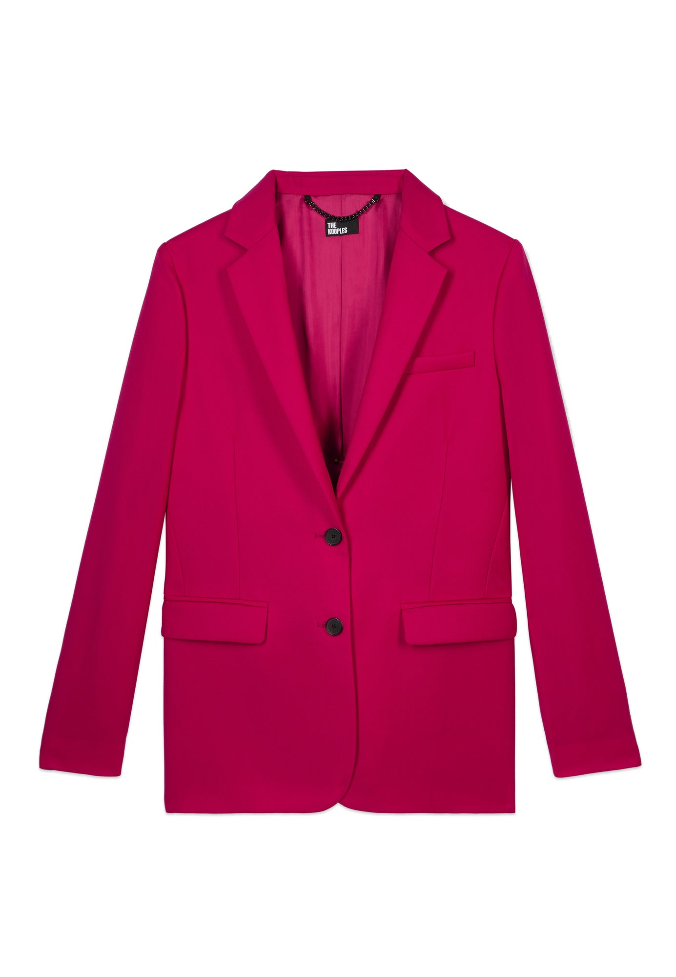 Red Wool Suit Jacket | Women | Cherry