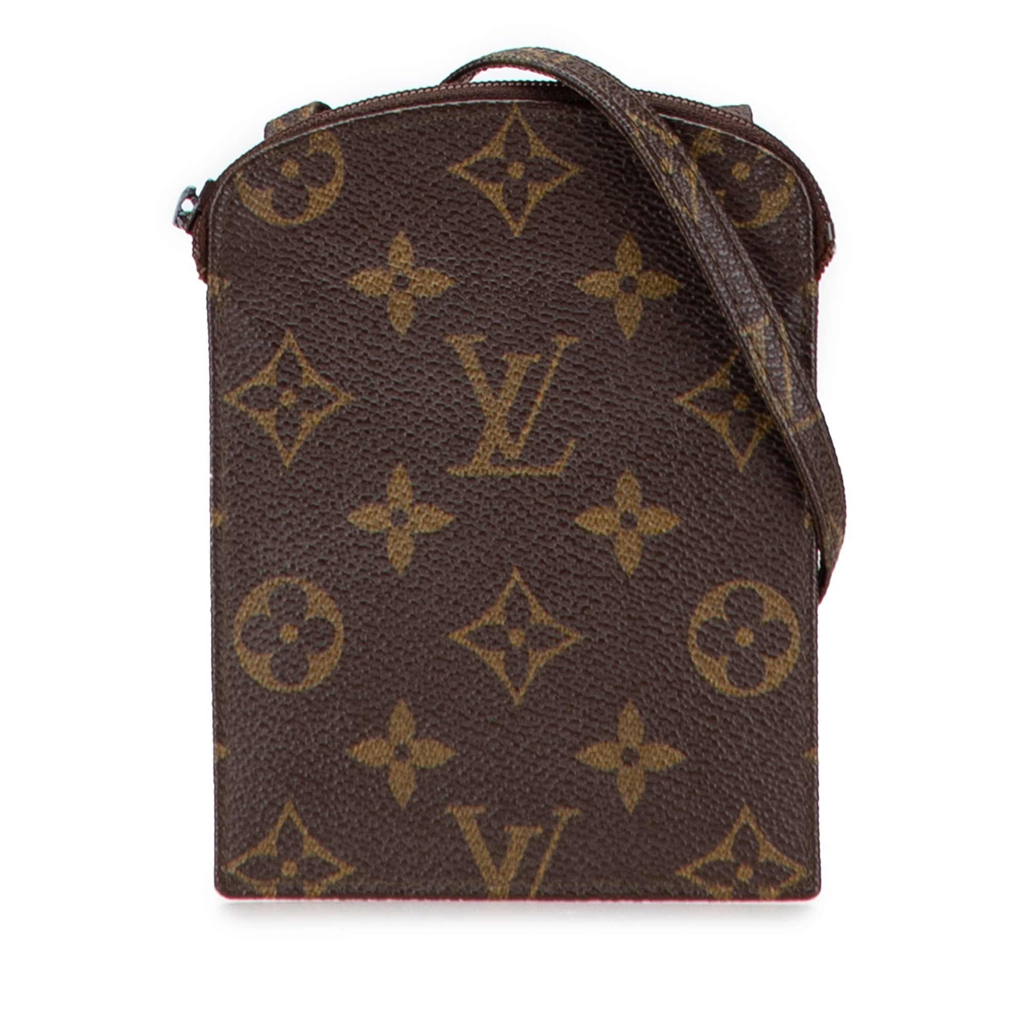 Louis Vuitton | Pre-Owned Monogram Pochette Secret Passport Holder | Brown