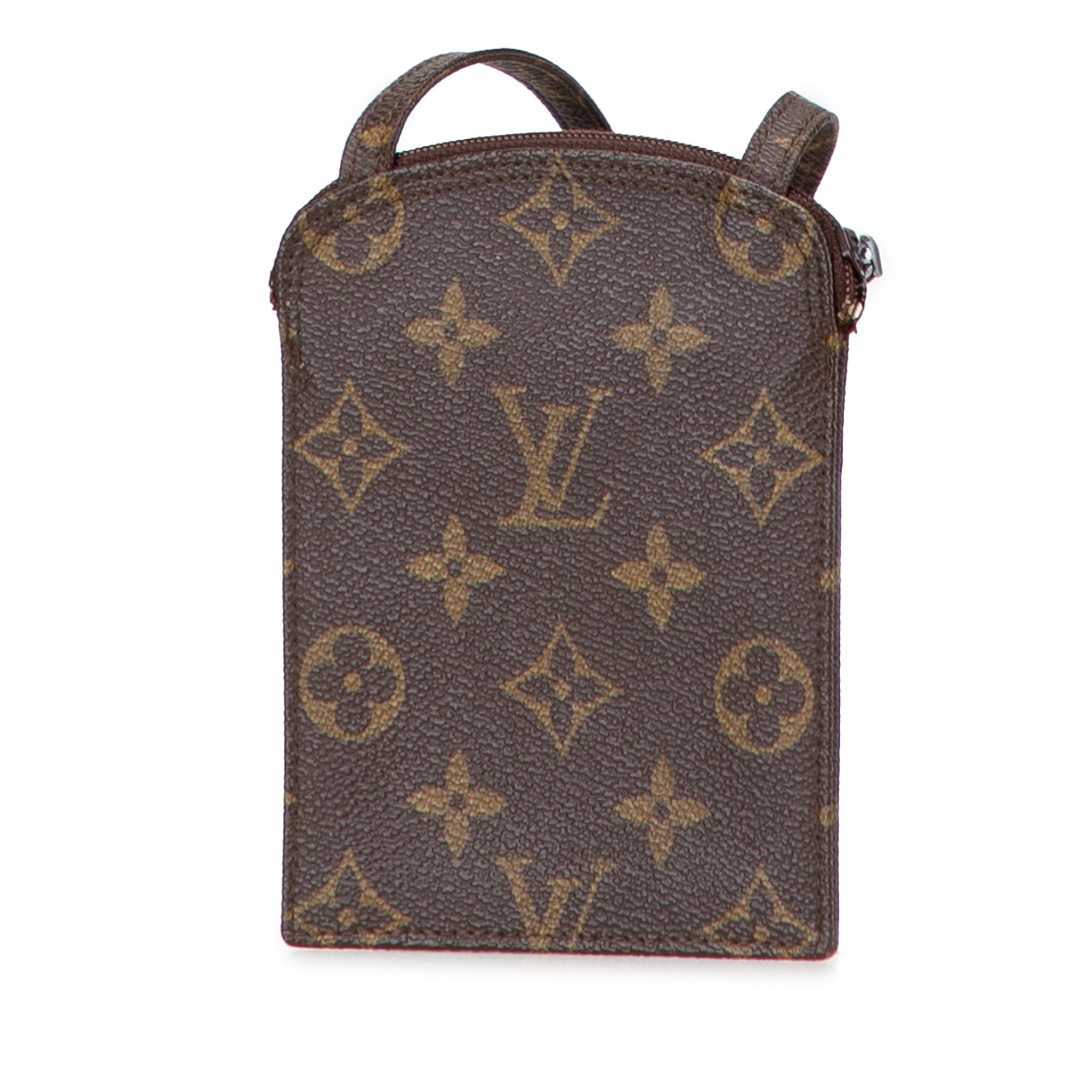 Louis Vuitton | Pre-Owned Monogram Pochette Secret Passport Holder | Brown
