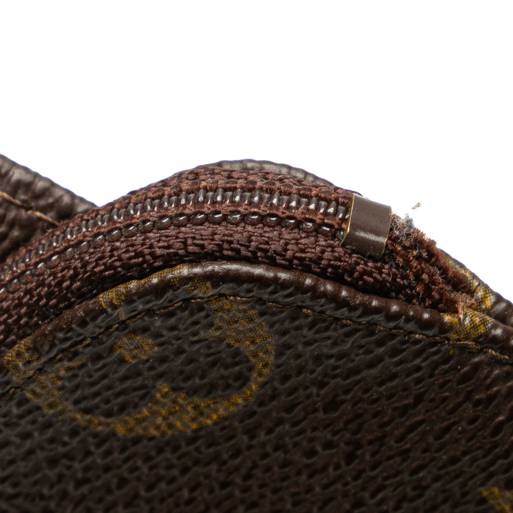 Louis Vuitton | Pre-Owned Monogram Pochette Secret Passport Holder | Brown