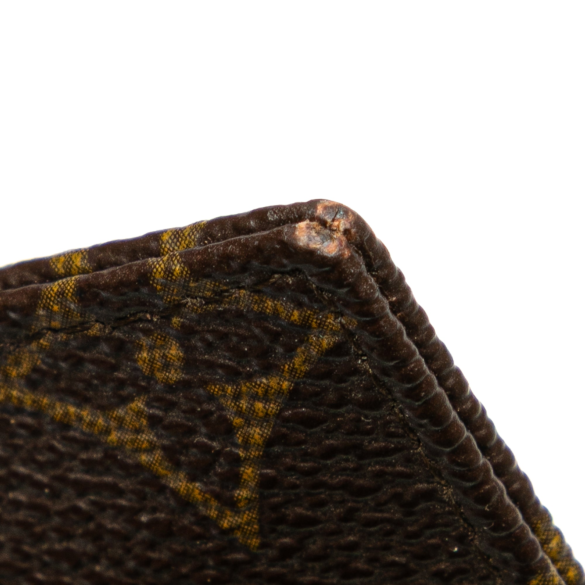 Louis Vuitton | Pre-Owned Monogram Pochette Secret Passport Holder | Brown