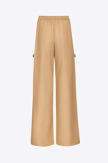 Crystal Slit Track Pant | Camel