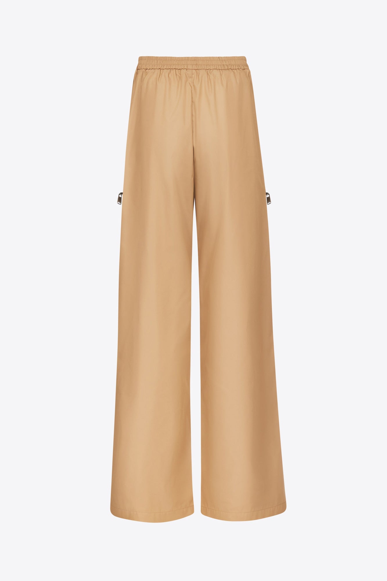 Crystal Slit Track Pant | Camel