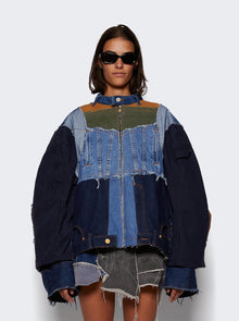 Women | Natasha Zinko | Upcycled Denim Jacket Blue
