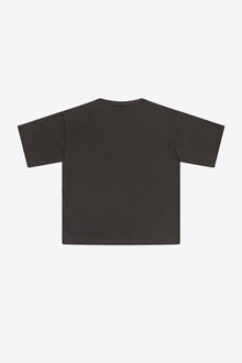 Crystal Cluster Flower T-Shirt | Charcoal