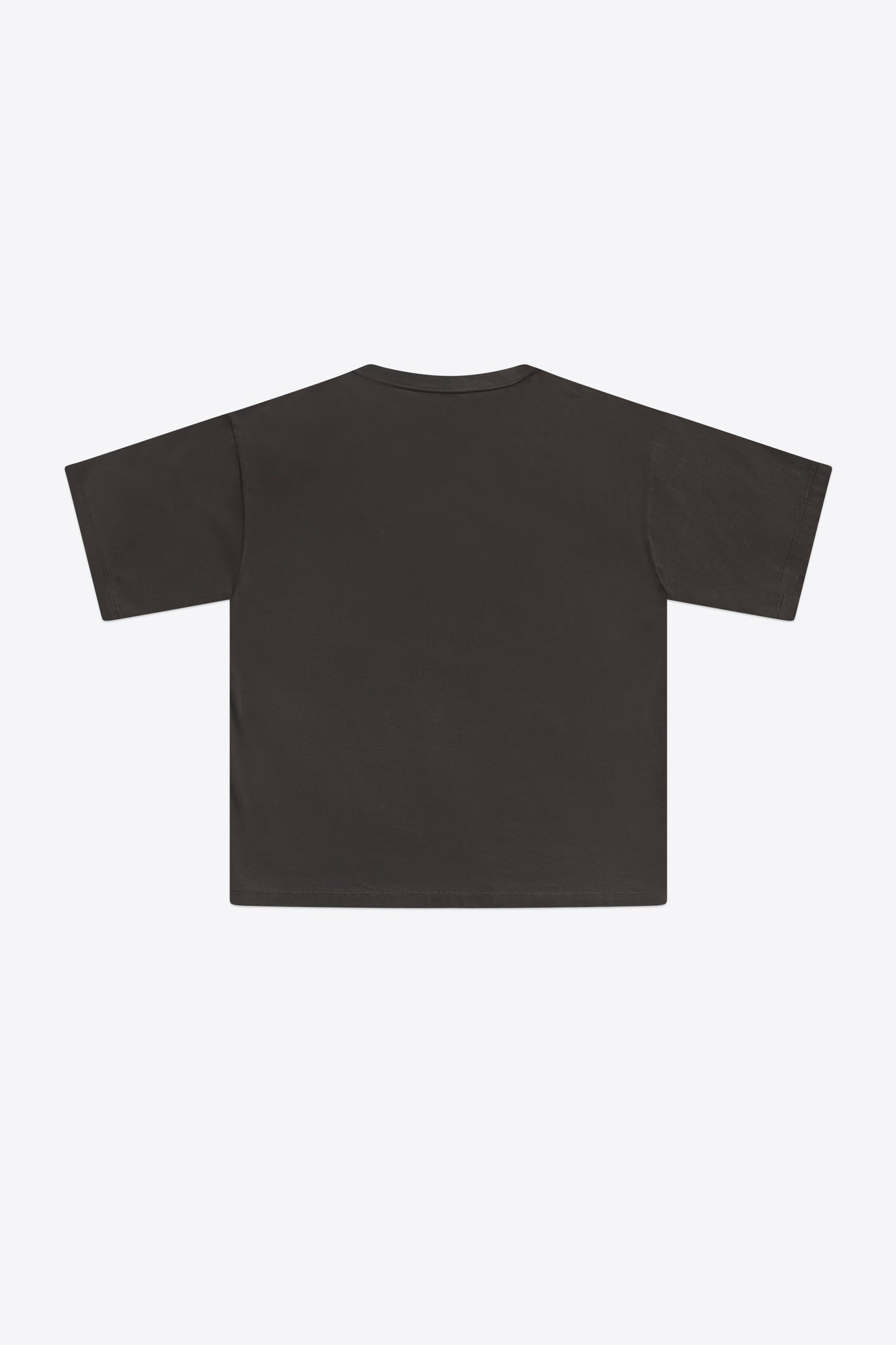 Crystal Cluster Flower T-Shirt | Charcoal