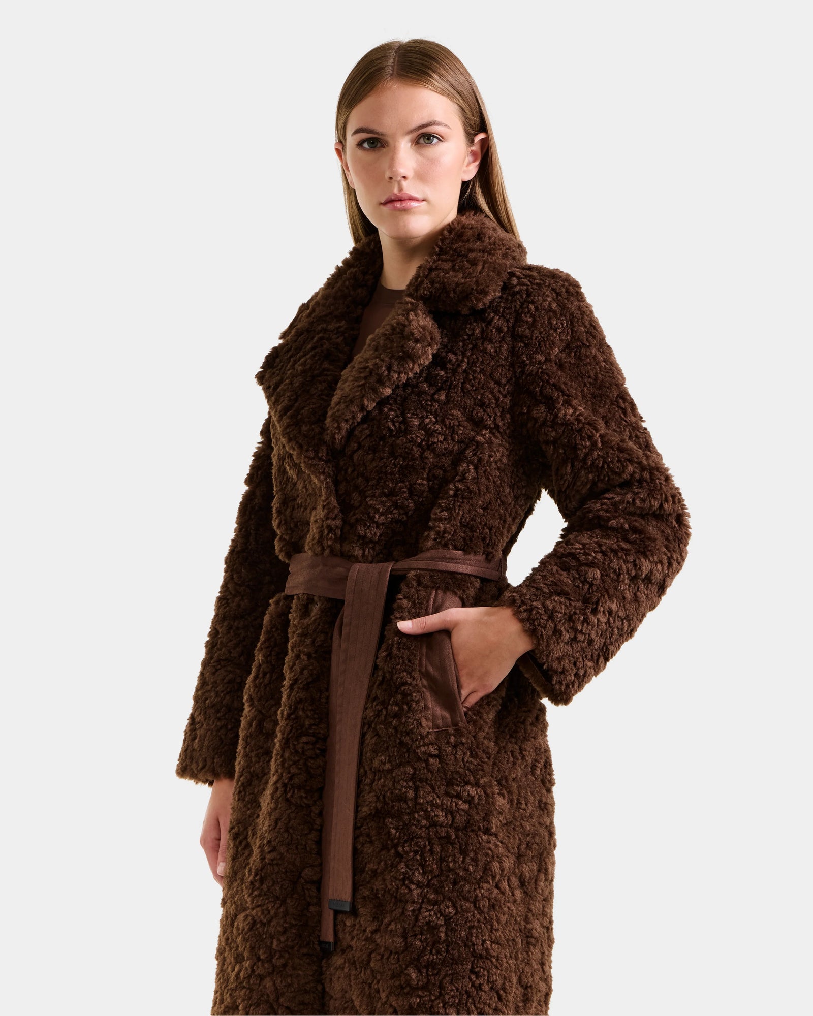 Women | Teddy Jacket ANNABELLE FSU - L125512 | Espresso