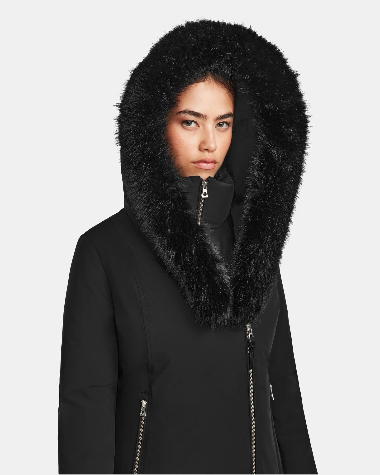Women | AURORE Down Parka | Black